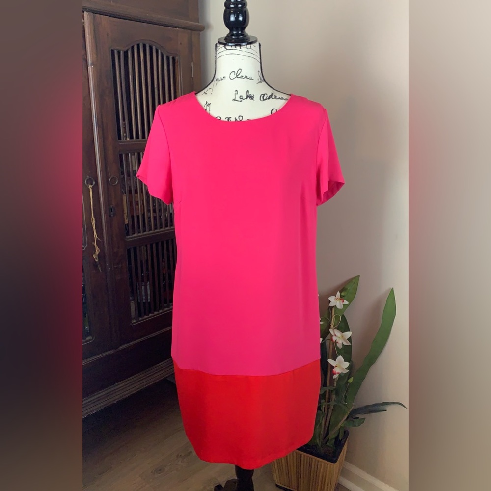 Cynthia Rowley Short Sleeve Shift Dress